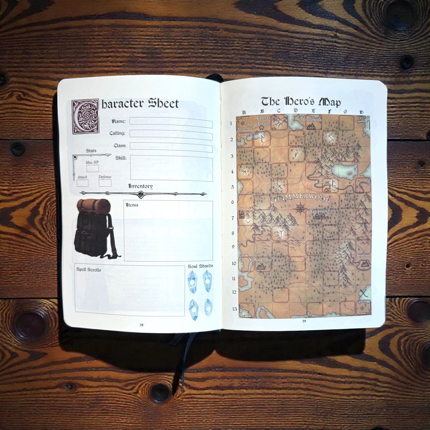 role-playing game journal