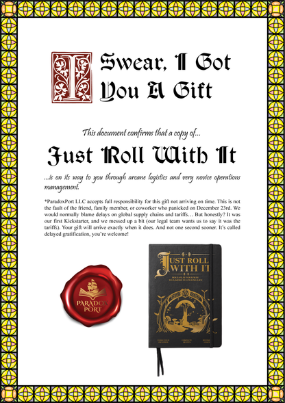 Just Roll With It: Hardback Edition